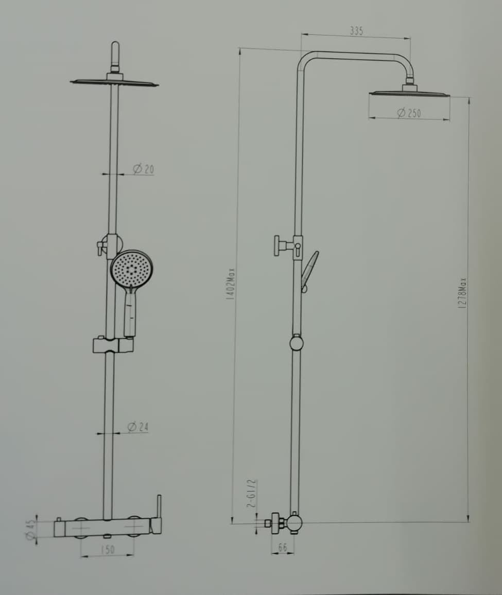 Columna de ducha Inverter R Gme - GME