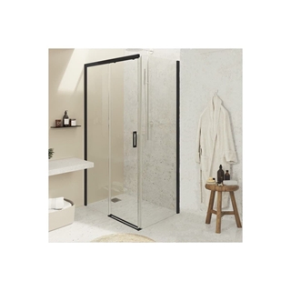 Mampara de ducha F1 (frontal corredera + lateral fijo) - Imagen 2