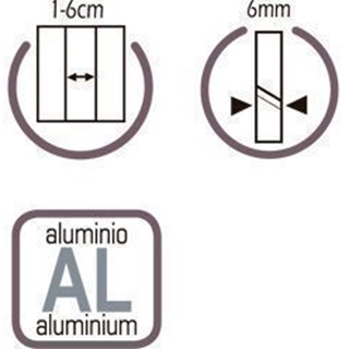 Mampara frontal ducha basic - Imagen 2